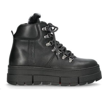 Canada Snow Women's Mount Fiona Lace Leather Black 39 Canada Snow Women's Mount Fiona Lace Leather Black 39