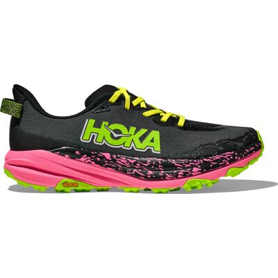 Hoka Men's Speedgoat 6 Black/Neon Rose 46 2/3 Hoka Men's Speedgoat 6 Black/Neon Rose 46 2/3
