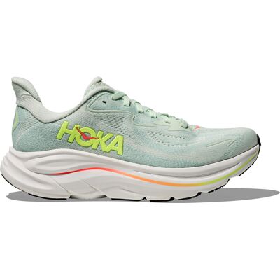 Hoka Women's Clifton 10 Sea Glass / Neon Flame 38 Hoka Women's Clifton 10 Sea Glass / Neon Flame 38
