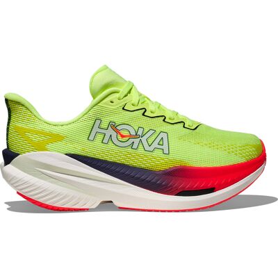 Hoka Women's Mach X 3 Neon Yuzu/Squid Ink 37 1/3 Hoka Women's Mach X 3 Neon Yuzu/Squid Ink 37 1/3
