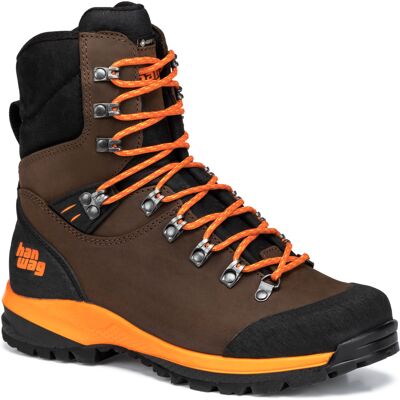 Hanwag Women's Kalixfors Mid SF Extra Lady GORE-TEX Brown/Orange 38 Hanwag Women's Kalixfors Mid SF Extra Lady GORE-TEX Brown/Orange 38