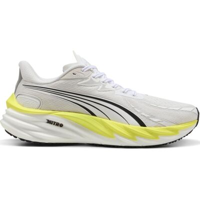 Puma Men's Velocity Nitro 4 White-lux Lime 41 Puma Men's Velocity Nitro 4 White-lux Lime 41
