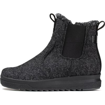 Pomar Women´s Kevo GORE-TEX Ankle Boot Granit Felt/black Micro 40 Pomar Women´s Kevo GORE-TEX Ankle Boot Granit Felt/black Micro 40