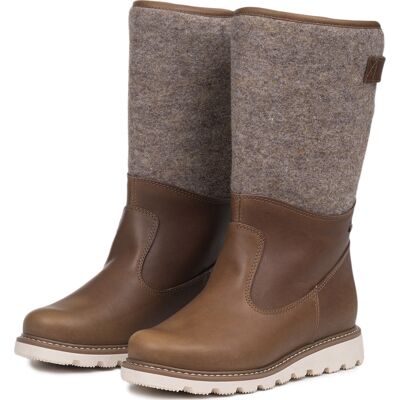 Pomar Women's Pokka Gore-Tex Boot Oak Terra/ Sand Felt 37 Pomar Women's Pokka Gore-Tex Boot Oak Terra/ Sand Felt 37
