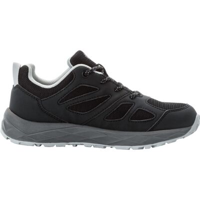 Jack Wolfskin Kid's Woodland 2 Texapore Low Phantom 35 Jack Wolfskin Kid's Woodland 2 Texapore Low Phantom 35