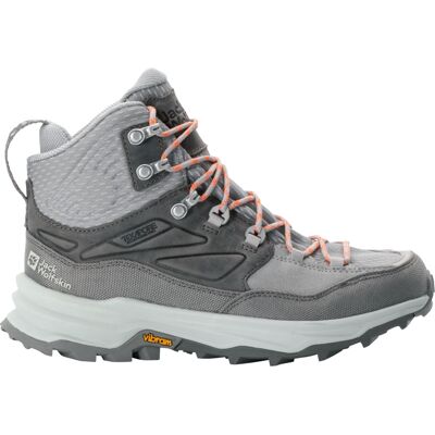 Jack Wolfskin Women's Cyrox Texapore Mid Pebble 37.5 Jack Wolfskin Women's Cyrox Texapore Mid Pebble 37.5