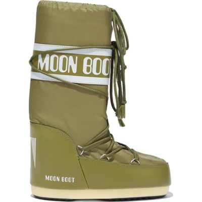 Moon Boot Unisex Icon Nylon Khaki 42/44 Moon Boot Unisex Icon Nylon Khaki 42/44