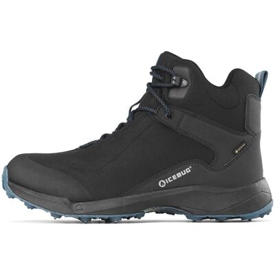 Icebug Men's Pace 3 BUGrip GORE-TEX Black/Petroleum 45.5 Icebug Men's Pace 3 BUGrip GORE-TEX Black/Petroleum 45.5