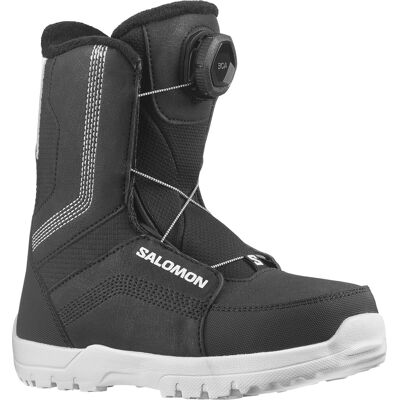 Salomon Whipstar Boa Snowboard Boots - Svart / Hvit - størrelse 18 Salomon Whipstar Boa Snowboard Boots - Svart / Hvit - størrelse 18