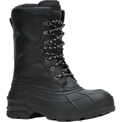 Kamik Men's Nation Pro Black Black/Noir 47 Kamik Men's Nation Pro Black Black/Noir 47