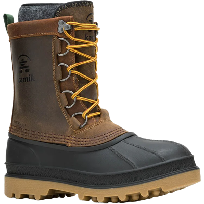 Kamik Men's William Gaucho Brown 44 Kamik Men's William Gaucho Brown 44