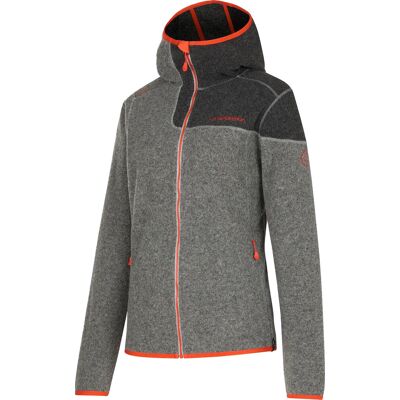La Sportiva Women's Iride Hoody Cloud/cherry Tomato S La Sportiva Women's Iride Hoody Cloud/cherry Tomato S
