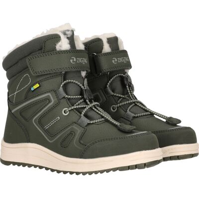 Zig Zag ZigZag Kids' Rincet Winterboot Waterproof Beetle 35 Zig Zag ZigZag Kids' Rincet Winterboot Waterproof Beetle 35