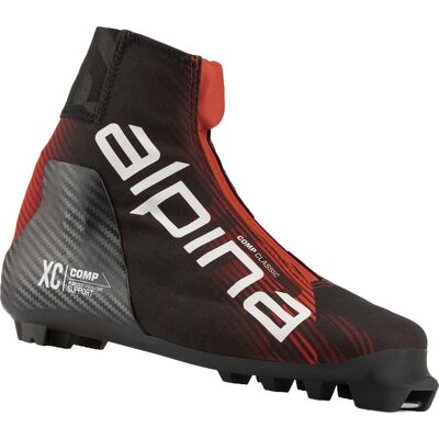 Alpina Unisex Comp Classic Black/Red 46 Alpina Unisex Comp Classic Black/Red 46