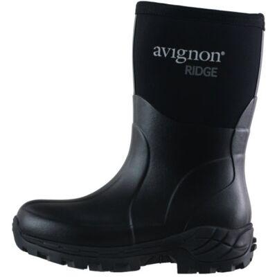 Avignon Unisex Ridge Mid Basic Black 45 Avignon Unisex Ridge Mid Basic Black 45
