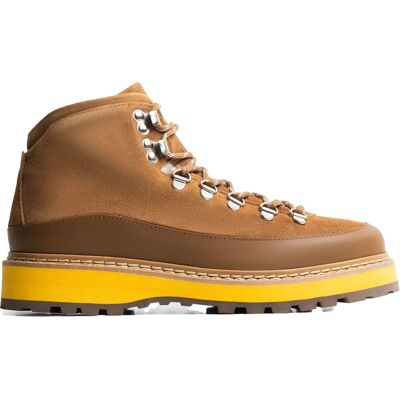 mono Men's Core Cap Suede Cognac Yellow 43 mono Men's Core Cap Suede Cognac Yellow 43