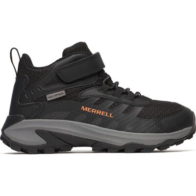 Merrell Kids' Moab Speed Mid 2 A/C Waterproof Black 29 Merrell Kids' Moab Speed Mid 2 A/C Waterproof Black 29