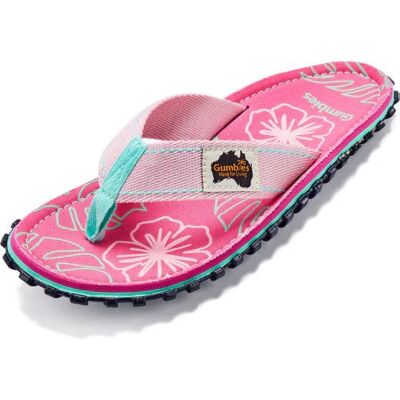 Gumbies Unisex Islander Blush Hibiscus 37 Gumbies Unisex Islander Blush Hibiscus 37