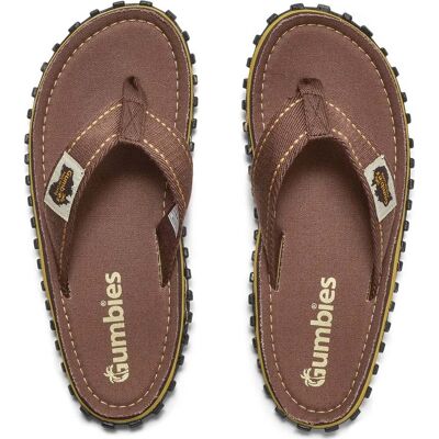 Gumbies Unisex Islander Classic Brown 37 Gumbies Unisex Islander Classic Brown 37