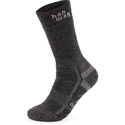 Hanwag Alpine Sock Asphalt/Anthracite 36-38 Hanwag Alpine Sock Asphalt/Anthracite 36-38