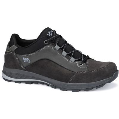 Hanwag Men's Banks Low Gore-Tex Asphalt/Black 40 Hanwag Men's Banks Low Gore-Tex Asphalt/Black 40