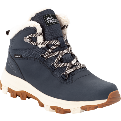 Jack Wolfskin Women's Everquest Texapore Mid Dark Blue/Off-White 35.5 Jack Wolfskin Women's Everquest Texapore Mid Dark Blue/Off-White 35.5