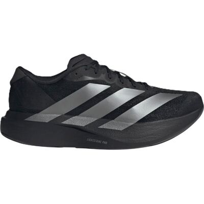 Adidas Men's Adizero Evo SL Core Black/Iron Metallic/Greyfourth 46 Adidas Men's Adizero Evo SL Core Black/Iron Metallic/Greyfourth 46