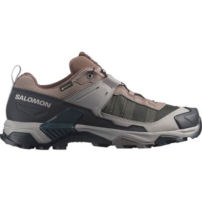 Salomon Men's X Ultra 5 GORE-TEX Iron/Dark Navy/Gull Iron / Dark Navy / Gull 45 1/3 Salomon Men's X Ultra 5 GORE-TEX Iron/Dark Navy/Gull Iron / Dark Navy / Gull 45 1/3