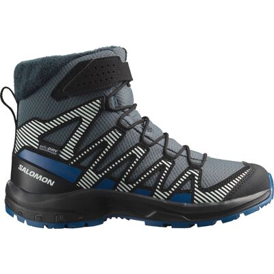 Salomon Juniors' XA PRO V8 Winter Clima Turbulence/Black/Dark Blue 35 Salomon Juniors' XA PRO V8 Winter Clima Turbulence/Black/Dark Blue 35