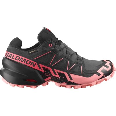 Salomon Women's Speedcross 6 GORE-TEX Nine Iron/Black/Flamingo Pink 39 ⅓ Salomon Women's Speedcross 6 GORE-TEX Nine Iron/Black/Flamingo Pink 39 ⅓