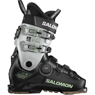 Salomon Women's Shift Supra BOA 95 GripWalk Black / Cool Gray 5 / Patina Green 24/24.5 (EU 38-39) Salomon Women's Shift Supra BOA 95 GripWalk Black / Cool Gray 5 / Patina Green 24/24.5 (EU 38-39)