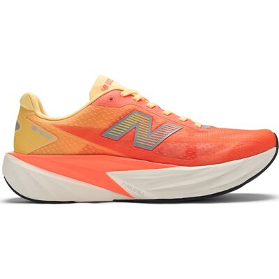 New Balance Men's FuelCell Rebel V5 Tangerine Heat / Silver Metallic 43 New Balance Men's FuelCell Rebel V5 Tangerine Heat / Silver Metallic 43