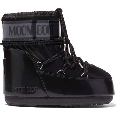 Moon Boot Icon Low Glance Black 33/35 Moon Boot Icon Low Glance Black 33/35