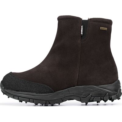 Pomar Women's Alppi Spike GORE-TEX Ankle Boot Bark Suede/Pu-Suede/Spike 40 Pomar Women's Alppi Spike GORE-TEX Ankle Boot Bark Suede/Pu-Suede/Spike 40