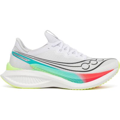 Saucony Men's Endorphin Pro 5 White/multi 47 Saucony Men's Endorphin Pro 5 White/multi 47