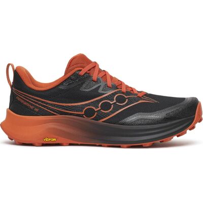 Saucony Men's Peregrine 16 Black/rust 40 Saucony Men's Peregrine 16 Black/rust 40