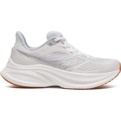 Saucony Women's Endorphin Speed 5 White/Gum 42 Saucony Women's Endorphin Speed 5 White/Gum 42