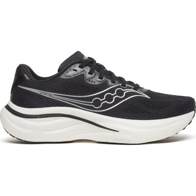 Saucony Women's Ride 19 Black/Silver 37 Saucony Women's Ride 19 Black/Silver 37