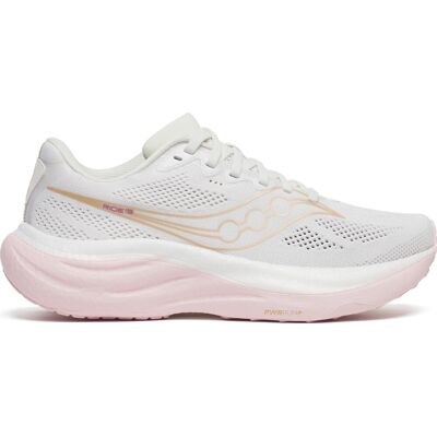 Saucony Women's Ride 19 White/Silk 37 Saucony Women's Ride 19 White/Silk 37