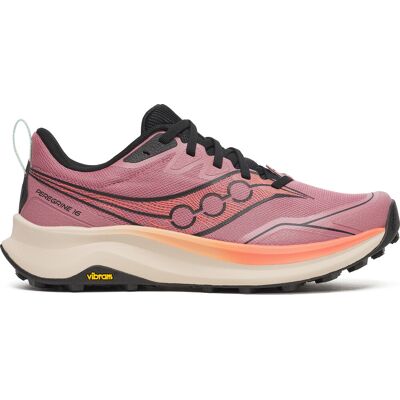 Saucony Women's Peregrine 16 Mauve/salmon 38.5 Saucony Women's Peregrine 16 Mauve/salmon 38.5