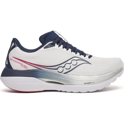Saucony Men's Endorphin Trainer White/navy 47 Saucony Men's Endorphin Trainer White/navy 47