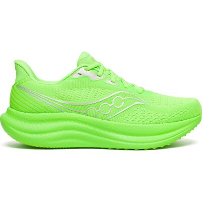 Saucony Men's Triumph 23 Slime/silver 48 Saucony Men's Triumph 23 Slime/silver 48