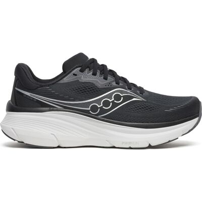 Saucony Men's Guide 19 Black/silver 40 Saucony Men's Guide 19 Black/silver 40