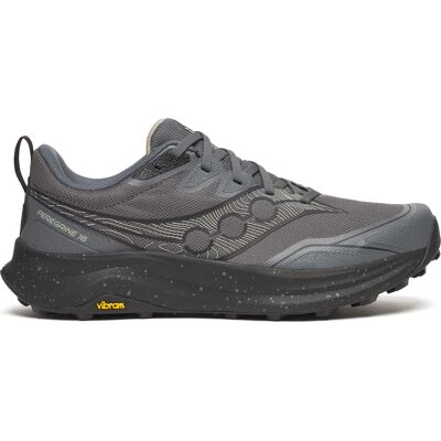 Saucony Men's Peregrine 16 Carbon/black 46.5 Saucony Men's Peregrine 16 Carbon/black 46.5