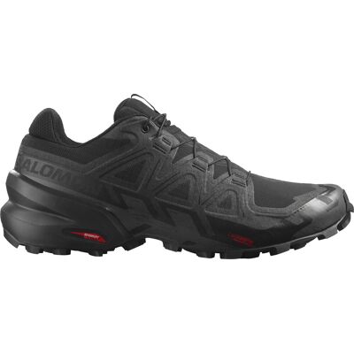 Salomon Men's Speedcross 6 Wide Black/Black/Phantom 46 2/3 Salomon Men's Speedcross 6 Wide Black/Black/Phantom 46 2/3