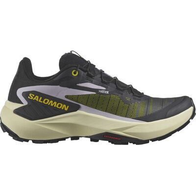 Salomon Women's Genesis Black / Sulphur Spring / Orchid Petal 41 1/3 Salomon Women's Genesis Black / Sulphur Spring / Orchid Petal 41 1/3