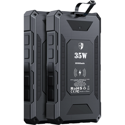 Nordic Gamekeeper Twin Outdoor Powerpack 2x 35W Litium Black OneSize Nordic Gamekeeper Twin Outdoor Powerpack 2x 35W Litium Black OneSize