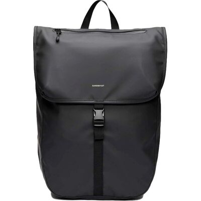 Sandqvist Stream Lid Backpack 14" Black One Size Sandqvist Stream Lid Backpack 14" Black One Size