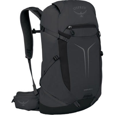 Osprey Sportlite 30 Raven Black OneSize Osprey Sportlite 30 Raven Black OneSize