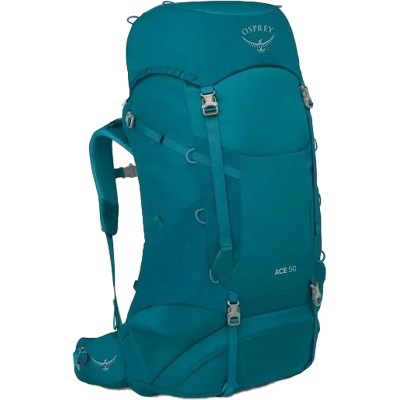 Osprey ACE 50 Barne ryggsekk - Justerbar, Resirkulert, Blå Osprey ACE 50 Barne ryggsekk - Justerbar, Resirkulert, Blå
